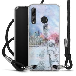 Carry Case Transparent Fabric black/silver