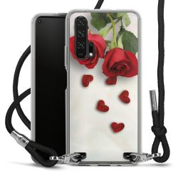 Carry Case Transparent Fabric black/silver