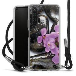 Carry Case Transparent Fabric black/silver