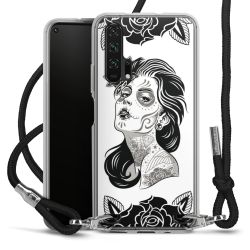 Carry Case Transparent Fabric black/silver