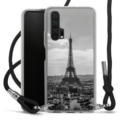 Carry Case Transparent Fabric black/silver