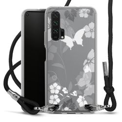 Carry Case Transparent Fabric black/silver