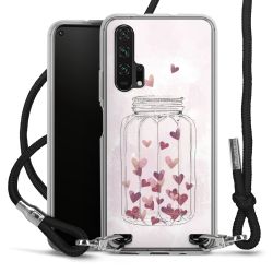 Carry Case Transparent Fabric black/silver