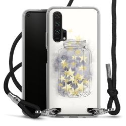 Carry Case Transparent Fabric black/silver