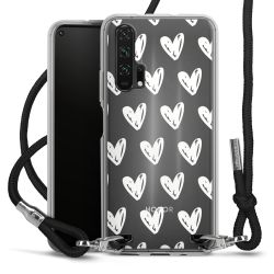 Carry Case Transparent Fabric black/silver