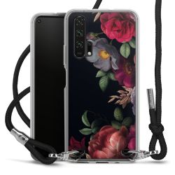 Carry Case Transparent Fabric black/silver