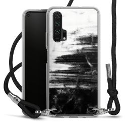 Carry Case Transparent Fabric black/silver