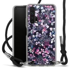 Carry Case Transparent Fabric black/silver