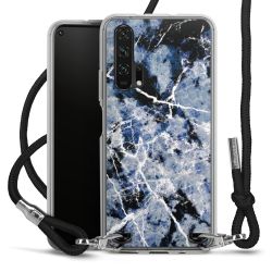 Carry Case Transparent Fabric black/silver