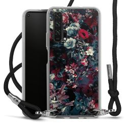 Carry Case Transparent Fabric black/silver