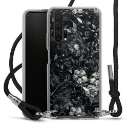 Carry Case Transparent Fabric black/silver