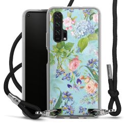 Carry Case Transparent Fabric black/silver