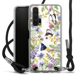 Carry Case Transparent Fabric black/silver