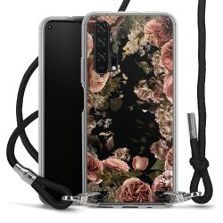 Carry Case Transparent Fabric black/silver