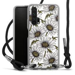 Carry Case Transparent Fabric black/silver