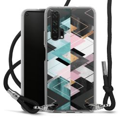 Carry Case Transparent Fabric black/silver