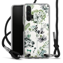 Carry Case Transparent Fabric black/silver