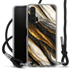 Carry Case Transparent Fabric black/silver