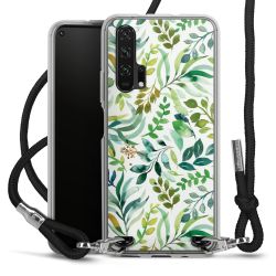 Carry Case Transparent Fabric black/silver