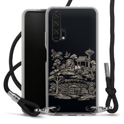 Carry Case Stoff schwarz/silber