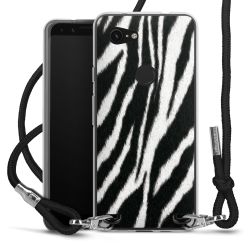 Carry Case Transparent Fabric black/silver