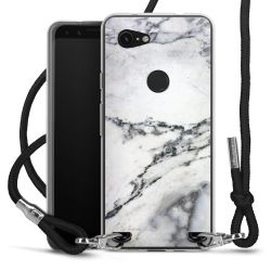 Carry Case Transparent Fabric black/silver