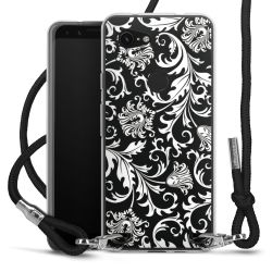 Carry Case Transparent Fabric black/silver