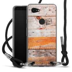 Carry Case Transparent Fabric black/silver