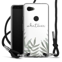 Carry Case Transparent Fabric black/silver