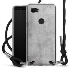 Carry Case Transparent Fabric black/silver