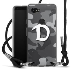 Carry Case Stoff schwarz/silber