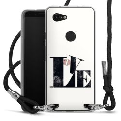 Carry Case Transparent Fabric black/silver