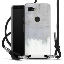 Carry Case Transparent Fabric black/silver