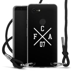 Carry Case Stoff schwarz/silber