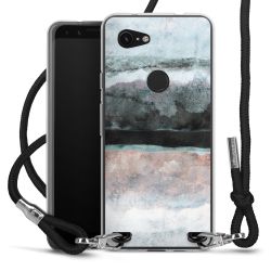 Carry Case Transparent Fabric black/silver