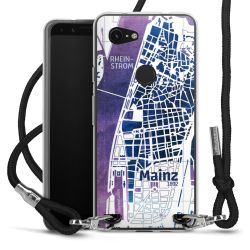 Carry Case Transparent Fabric black/silver