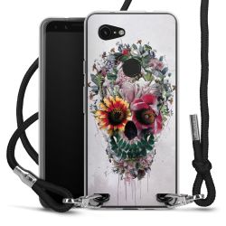 Carry Case Transparent Fabric black/silver