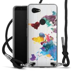 Carry Case Transparent Fabric black/silver