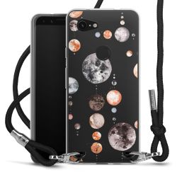 Carry Case Transparent Fabric black/silver