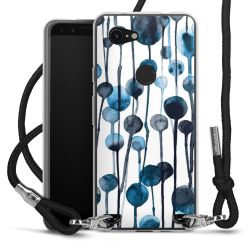 Carry Case Transparent Fabric black/silver