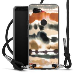 Carry Case Transparent Fabric black/silver