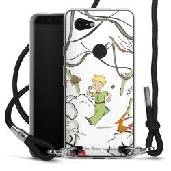 Carry Case Transparent Fabric black/silver