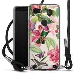 Carry Case Transparent Fabric black/silver