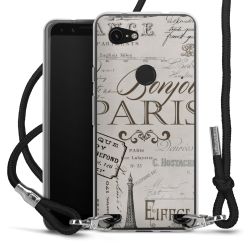 Carry Case Transparent Fabric black/silver