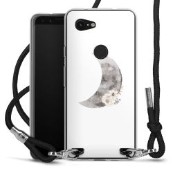 Carry Case Transparent Fabric black/silver