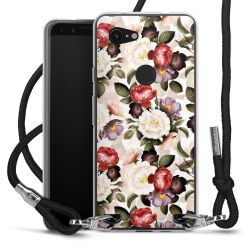 Carry Case Transparent Fabric black/silver