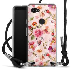 Carry Case Transparent Fabric black/silver