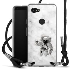 Carry Case Transparent Fabric black/silver