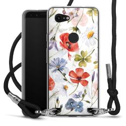 Carry Case Transparent Fabric black/silver