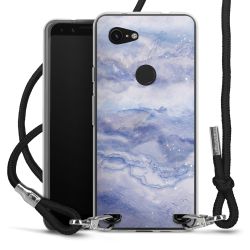 Carry Case Transparent Fabric black/silver